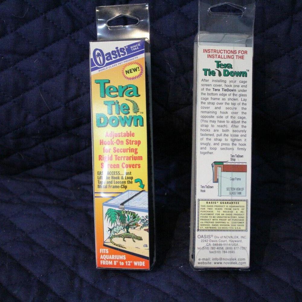 Terrarium Tie downs for Reptile Tanks
